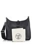 Hermès 100% Leather Black Evelyne Bag Gen III Clemence PM One size - photo 4