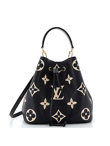 Louis Vuitton NeoNoe Handbag Bicolor Monogram Empreinte Giant MM (view 1)