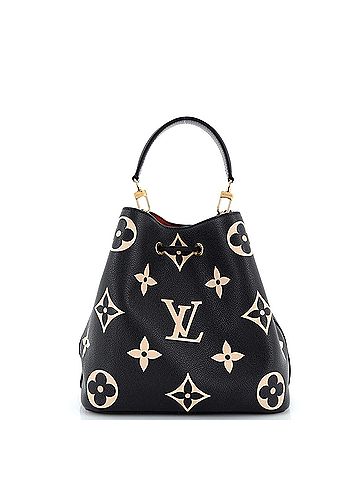 Louis Vuitton NeoNoe Handbag Bicolor Monogram Empreinte Giant MM (view 2)