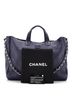 Chanel 100% Leather Blue Covered CC Shopping Tote Stitched Caviar Large One size - photo 2