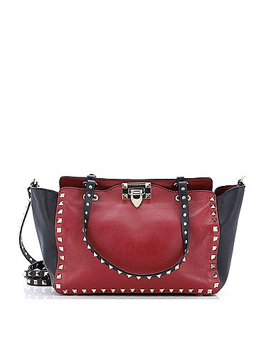 Valentino Garavani Rockstud Tote Soft Leather Small (view 1)
