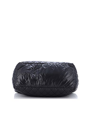 Chanel Coco Cocoon Zipped Tote Quilted Nylon Large (view 2)