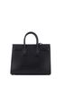 Saint Laurent 100% Leather Black Sac de Jour Bag Crocodile Embossed Leather Small One size - photo 4