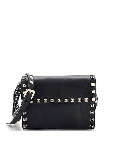 Valentino Garavani Rockstud Flap Crossbody Bag Leather Small (view 1)