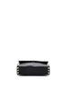 Valentino Garavani 100% Leather Black Rockstud Flap Crossbody Bag Leather Small One size - photo 2