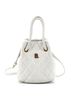 Balenciaga 100% Leather White Touch B. Bucket Bag Quilted Leather Small One size - photo 1