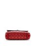 Valentino Garavani 100% Leather Red Rockstud Spike Flap Bag Quilted Leather Medium One size - photo 2