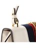 Gucci 100% Leather White Sylvie Top Handle Bag Leather Mini One size - photo 1
