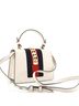 Gucci 100% Leather White Sylvie Top Handle Bag Leather Mini One size - photo 3