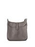 Hermès 100% Leather Gray Evelyne Bag Gen III Clemence PM One size - photo 5