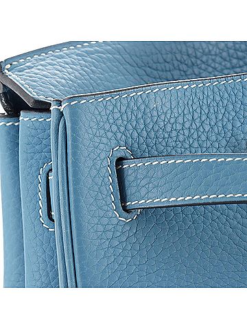 Hermès Birkin Handbag Blue Togo with Palladium Hardware 40 (view 1)