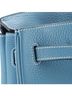 Hermès 100% Leather Blue Birkin Handbag Blue Togo with Palladium Hardware 40 One size - photo 1