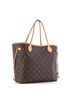 Louis Vuitton 100% Coatead Canvas Brown Neverfull NM Tote Monogram Canvas PM One size - photo 2