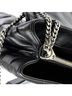 Saint Laurent 100% Leather Black Loulou Shoulder Bag Matelasse Chevron Leather Small One size - photo 3