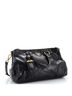 Prada 100% Leather Black Double Zip Convertible Tote Vitello Shine Medium One size - photo 3