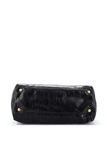 Prada Double Zip Convertible Tote Vitello Shine Medium (view 2)