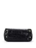 Prada 100% Leather Black Double Zip Convertible Tote Vitello Shine Medium One size - photo 2