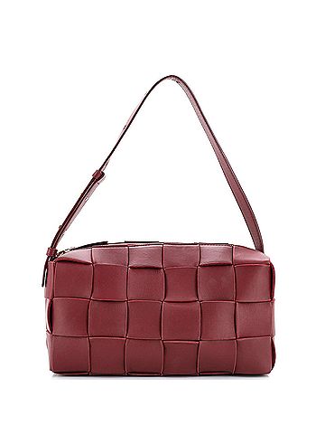 Bottega Veneta Brick Cassette Shoulder Bag Maxi Intrecciato Leather (view 1)