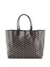 Goyard 100% Coatead Canvas Black Saint Louis Tote Coated Canvas PM One size - photo 1