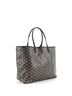 Goyard 100% Coatead Canvas Black Saint Louis Tote Coated Canvas PM One size - photo 4