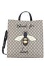 Gucci 100% Coatead Canvas Brown Convertible Soft Open Tote Printed GG Coated Canvas Tall One size - photo 1