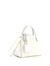 Prada 100% Leather White Monochrome Tote Saffiano with City Calf Small One size - photo 3