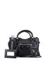 Balenciaga 100% Leather Black Logo Strap City Classic Studs Bag Leather Mini One size - photo 3