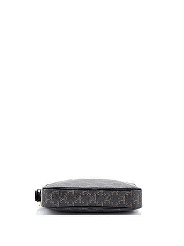 Céline Logo Messenger Bag Triomphe Coated Canvas Medium (view 2)