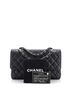 Chanel 100% Leather Black Vintage Classic Double Flap Bag Quilted Caviar Medium One size - photo 4