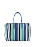 Balenciaga 100% Leather Papier B4 Zip Around Classic Studs Bag Striped Leather One size - photo 2