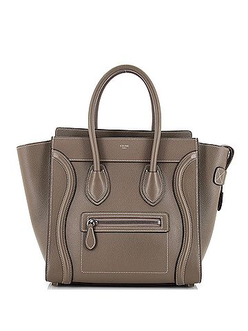 Céline Luggage Bag Grainy Leather Micro (view 1)