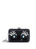 Prada Black Chain Minaudiere Crystal Embellished Sequin One size - photo 1