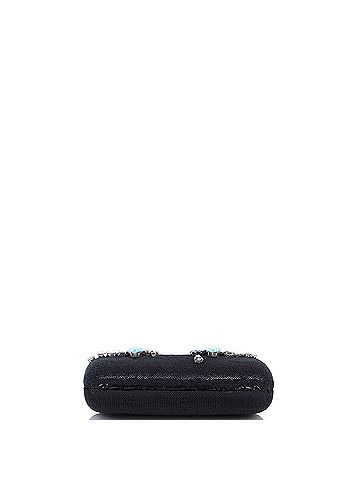 Prada Chain Minaudiere Crystal Embellished Sequin (view 2)