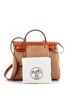 Hermès 100% Leather Brown Herbag Zip Leather and Toile 31 One size - photo 3
