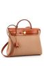 Hermès 100% Leather Brown Herbag Zip Leather and Toile 31 One size - photo 4