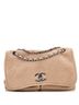 Chanel 100% Leather Tan Natural Beauty Split Pocket Flap Bag Quilted Leather Large One size - photo 1