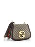 Gucci 100% Coatead Canvas Brown Blondie NM Flap Bag GG Coated Canvas Medium One size - photo 3