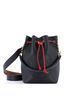 Fendi 100% Leather Black Mon Tresor Bucket Bag Perforated Leather Small One size - photo 1