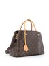 Louis Vuitton 100% Coatead Canvas Brown Montaigne Handbag Monogram Canvas MM One size - photo 3