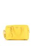 Prada 100% Leather Yellow Convertible Bauletto Bag Saffiano Leather Medium One size - photo 3