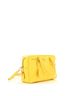 Prada 100% Leather Yellow Convertible Bauletto Bag Saffiano Leather Medium One size - photo 4