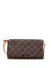 Louis Vuitton 100% Coatead Canvas Brown Favorite Handbag Monogram Canvas PM One size - photo 1