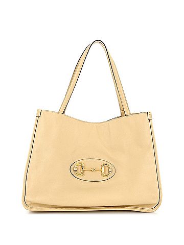 Gucci Horsebit 1955 Tote Leather Medium (view 1)
