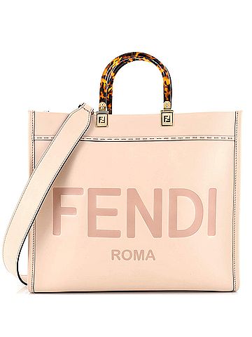 Fendi Sunshine Shopper Tote Leather Medium (view 1)
