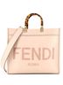 Fendi 100% Leather Tan Sunshine Shopper Tote Leather Medium One size - photo 1