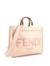 Fendi 100% Leather Tan Sunshine Shopper Tote Leather Medium One size - photo 3