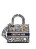 Christian Dior 100% Canvas Blue Toile de Jouy Lady D-Lite Bag Embroidered Canvas One size - photo 1