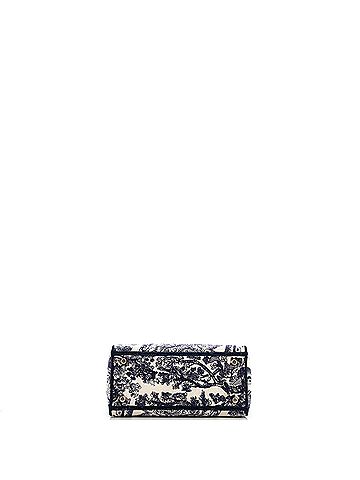 Christian Dior Toile de Jouy Lady D-Lite Bag Embroidered Canvas (view 2)