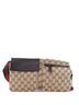 Gucci 100% Canvas Brown Vintage Double Belt Bag GG Canvas One size - photo 1