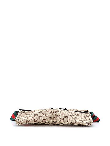 Gucci Vintage Double Belt Bag GG Canvas (view 2)